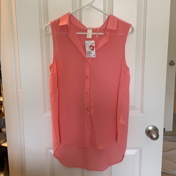 H&M set of two sheer tanks - Picture 3 of 5